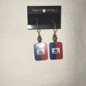 Heritage earrings from Haiti